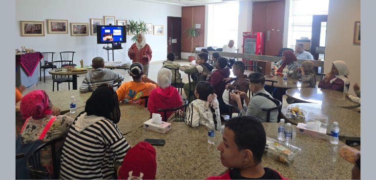 زيارة للمركز: جمعية العطاء والأمل