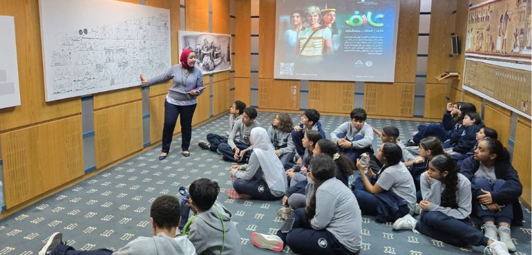 زيارة للمركز: تلاميذ من مدرسةWise